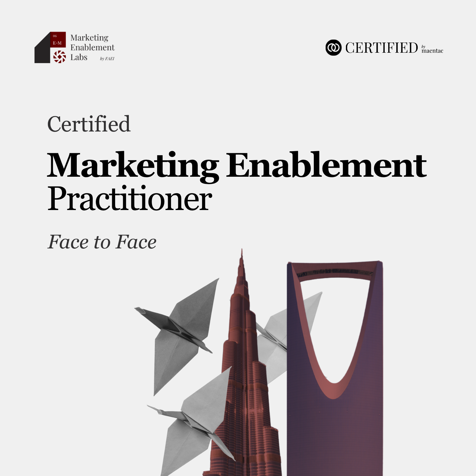 Marketing Enablement Practitioner - F2F