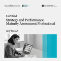 Certified Strategy and Performance Maturity Assessment Professional SP